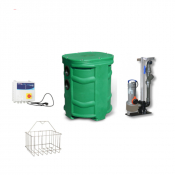 Station de relevage individuelle avec barre de guidage SANIREL 250 MONO - 7,7 m