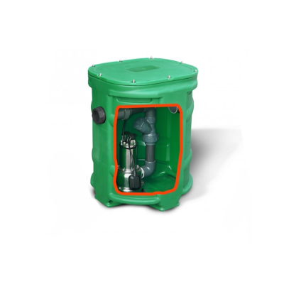 Station de Relevage SANIREL 250 – Poste de Relevage – 1 Pompe 7.5 m – Technirel
