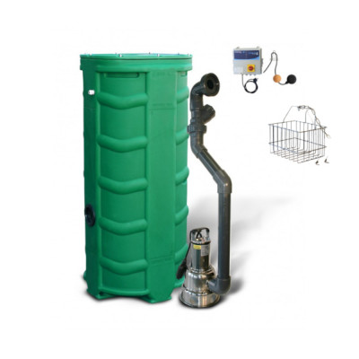 Station de Relevage SANIREL 500 – Poste de Relevage – 1 Pompe 9 m – Technirel
