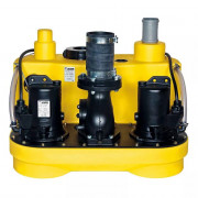 Station de relevage submersible 2 pompes 117 L - COMPLI 1015/4