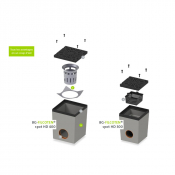 Avaloir de cour 60 tonnes pour eaux de pluies BG-FILCOTEN spot HD