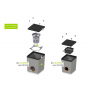 Avaloir de cour 60 tonnes pour eaux de pluies BG-FILCOTEN spot HD