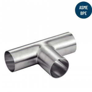 Té égal à souder inox 316L - Raccordement de qualité