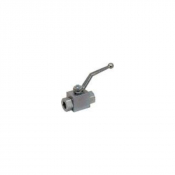 Vanne à sphère haute pression type hydraulique 2 voies Femelle/Femelle