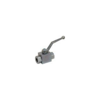Vanne à sphère haute pression type hydraulique 2 voies Femelle/Femelle
