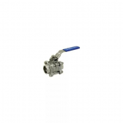 Vanne à sphère inox 3 pièces à passage intégral Socket Welding à souder par emboîtement