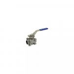 Vanne à sphère inox 3 pièces motorisable Socket Welding à souder par emboîtement