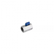 Vanne à sphère inox mini Femelle/Femelle