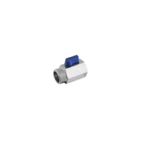 Vanne à sphère inox mini Mâle/Femelle