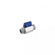 Vanne à sphère inox mini Mâle/Mâle