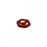 Volant rouge pour vanne à passage direct en bronze Femelle/Femelle