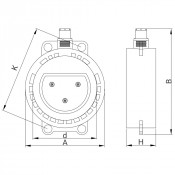 Clapet anti-retour PVC avec ressort et indicateur de position - PLASSON
