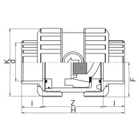 Clapet de retenue PVC à coller - Joints EPDM - Ressort avec protection PTFE - PLASSON Clapet de retenue PVC à coller - Joints EPDM - Ressort avec protection PTFE - PLASSON
