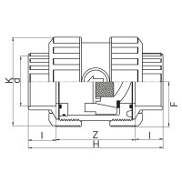 Clapet de retenue PVC à coller - Joints EPDM - Ressort inox - PLASSON
