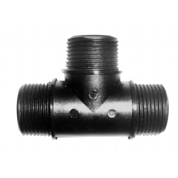 Té 90° en PP mâle - mâle -mâle 1"1/2