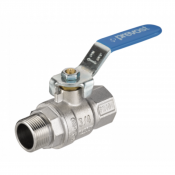 Vanne laiton cylindrique mâle/femelle PN 40