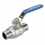 Vanne laiton cylindrique mâle/mâle PN 40