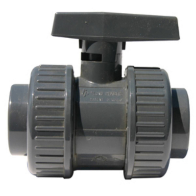 Vanne double union femelle / femelle, 2" PVC