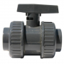 Vanne double union femelle / femelle, 2" PVC