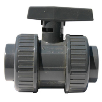 Vanne double union femelle / femelle, 2" PVC