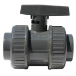 Vanne double union femelle / femelle, 3/4" PVC