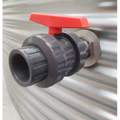 Vanne de vidange sur bride inox DN 50